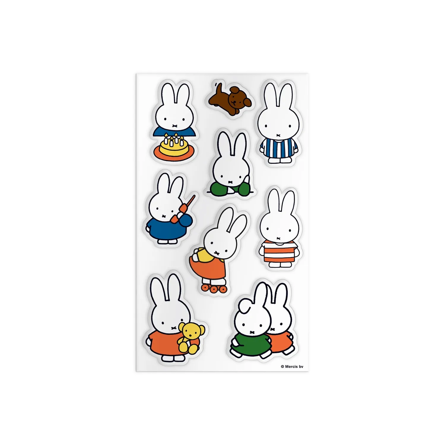 Galison Miffy klistermærker dåse 225 stk