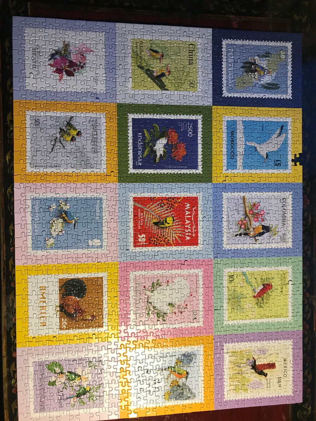 Good Puzzle Co. Birds of the World puslespil 1000 brikker fugle