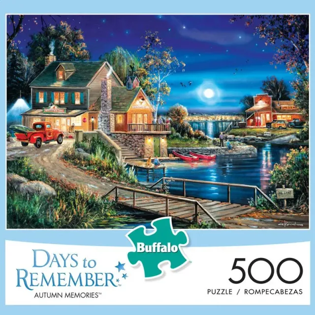 Buffalo Games Days to Remember Autumn Memories puslespil 500 brikker efterår