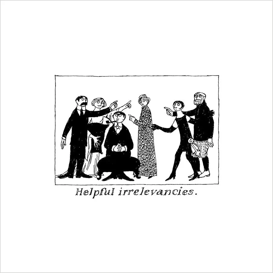 Pomegranate Edward Gorey Thoughtful Alphabets bog humor
