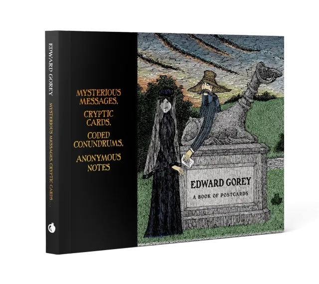 Pomegranate Edward Gorey Mysterious Messages postkortbog 30 kort