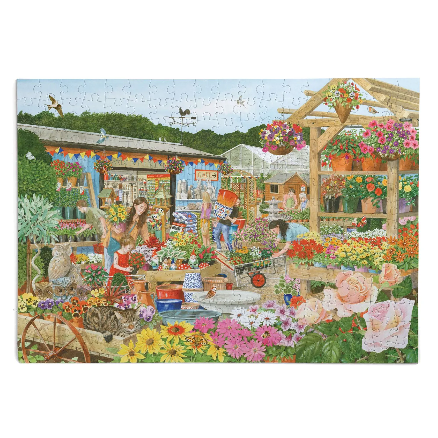 House of Puzzles BIG Everything Garden puslespil 250 brikker