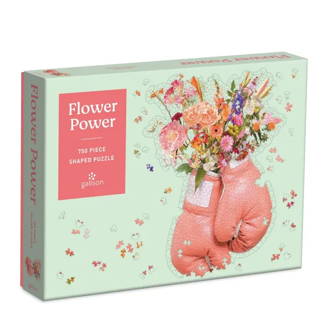 Good Puzzle Co. Flower Power formet puslespil 750 brikker