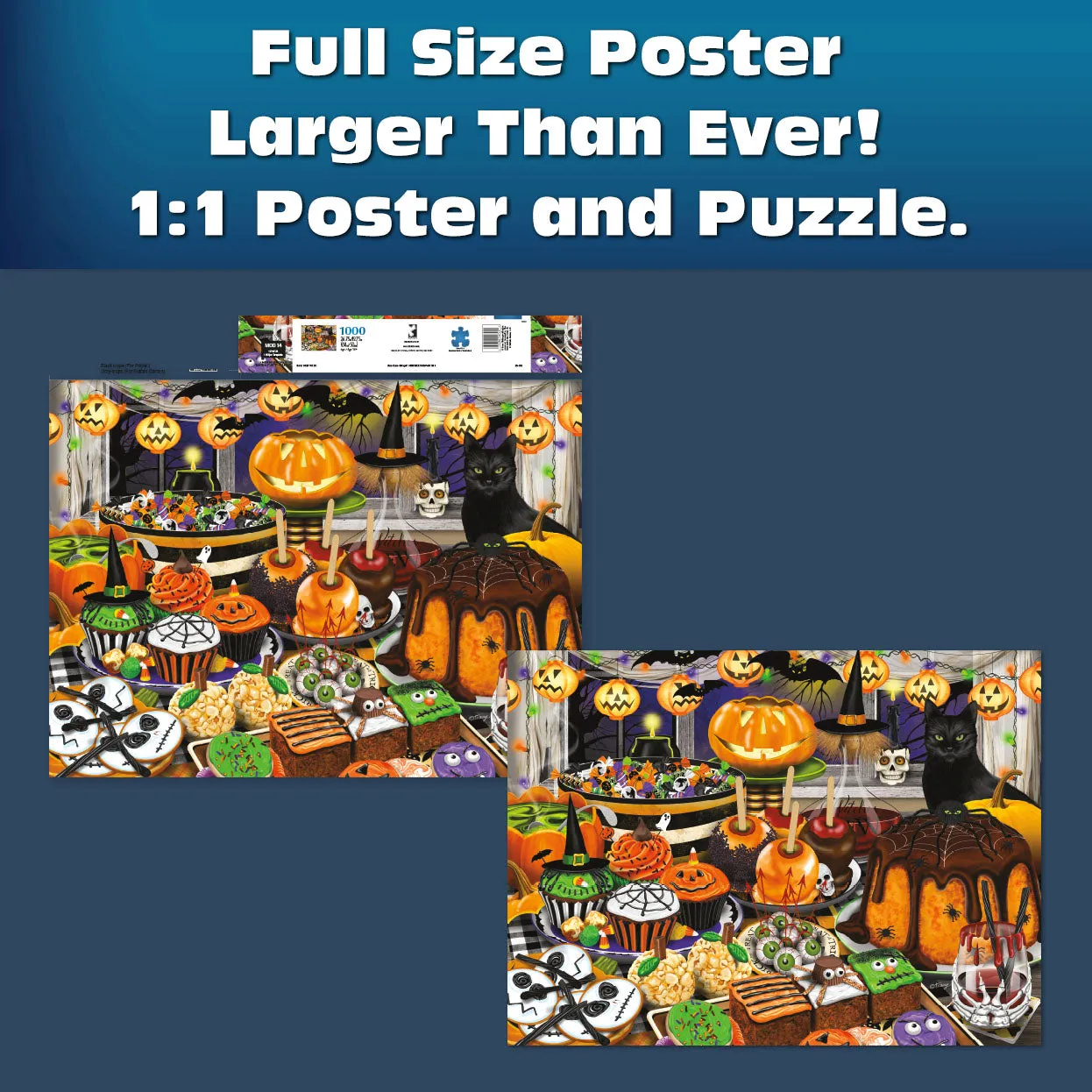 Buffalo Games Sapphire Halloween Haul puslespil 1000 halloween