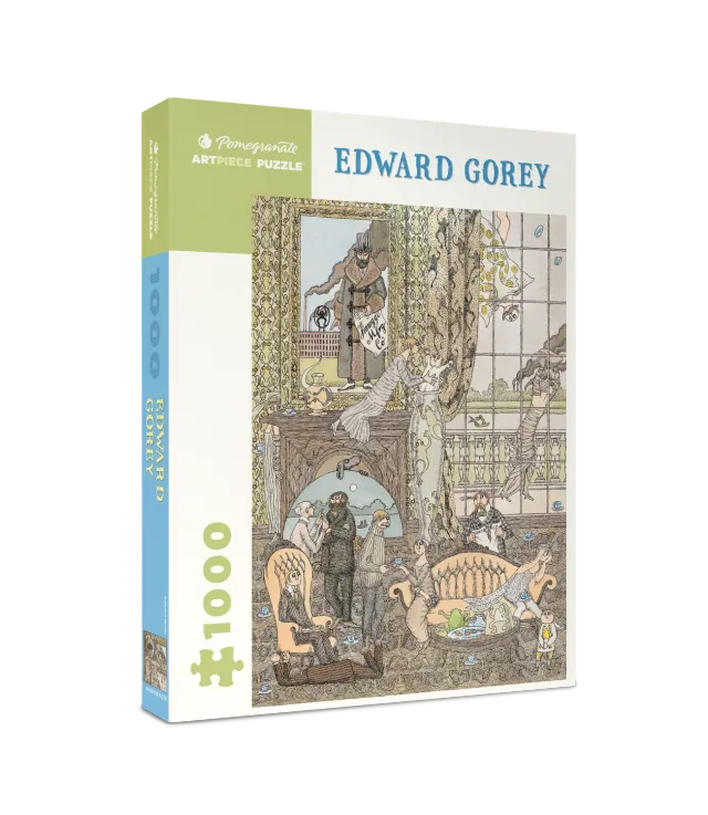 Pomegranate Edward Gorey Frawgge Mfrg puslespil 1000 brikker