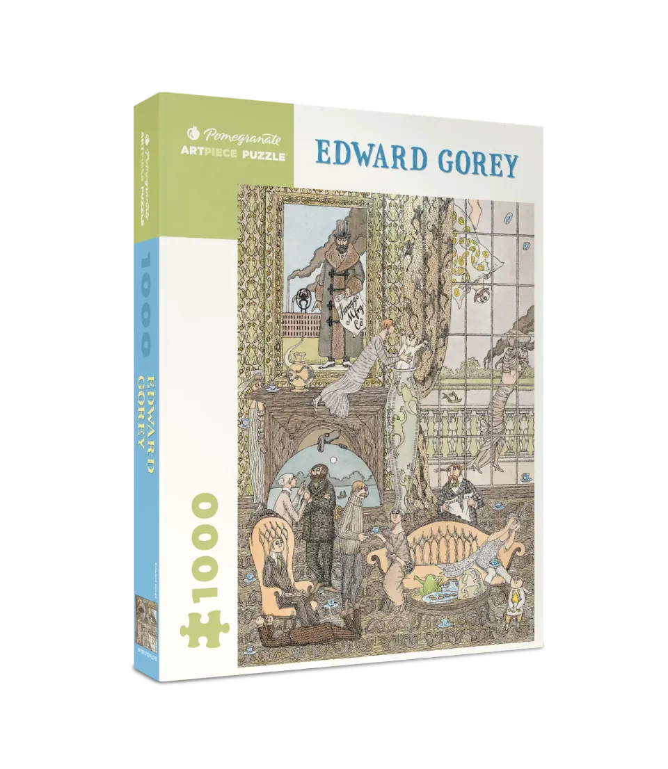 Pomegranate Edward Gorey Frawgge Mfrg puslespil 1000 brikker