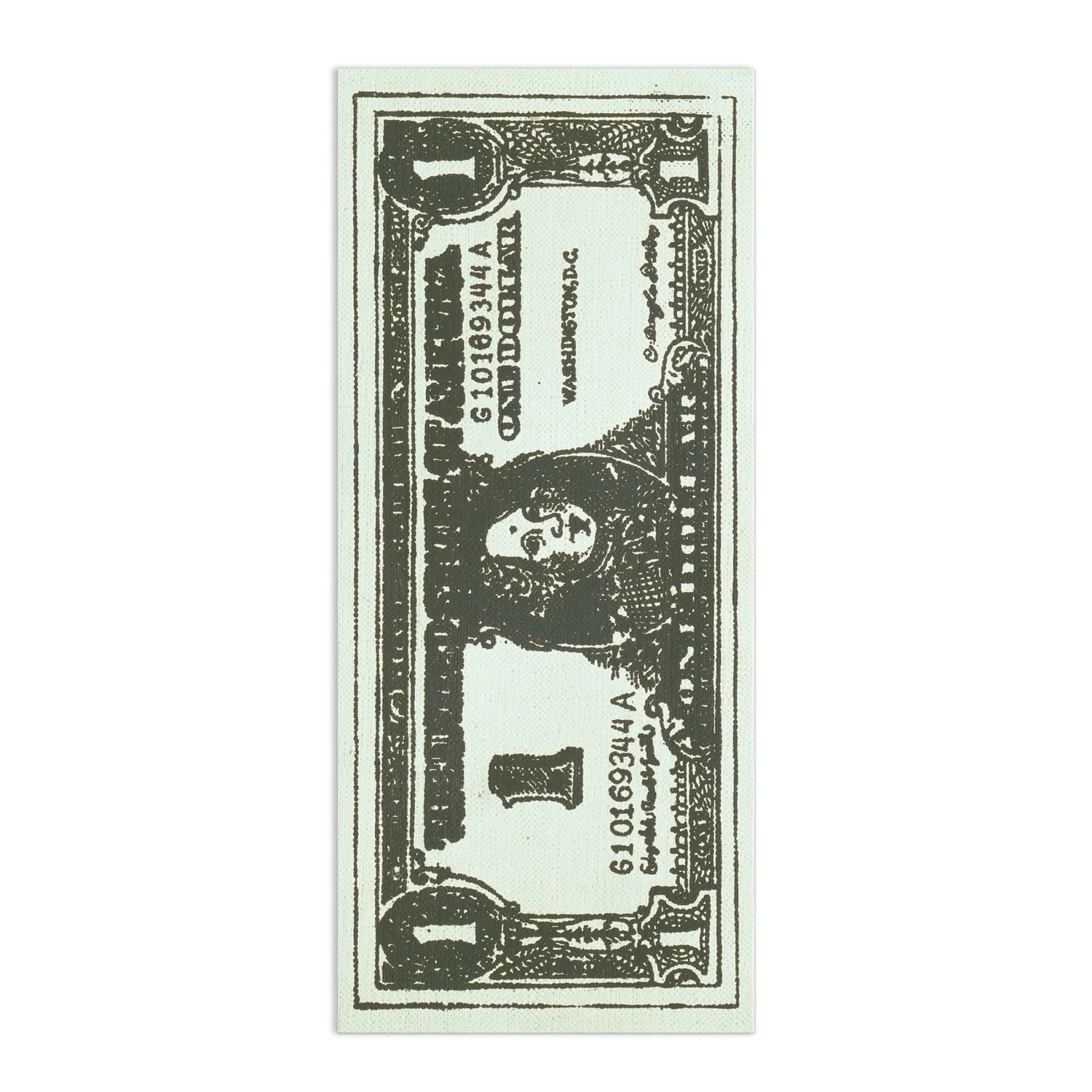 Good Puzzle Co. Andy Warhol Dollar Bill bogmærke dobbeltsidet