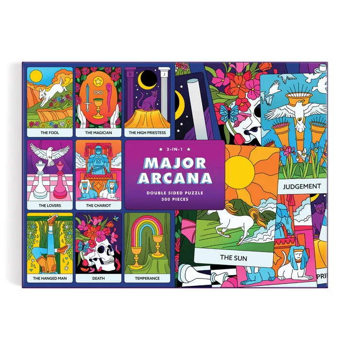 Good Puzzle Co. Major Arcana puslespil 500 brikker dobbeltsidet