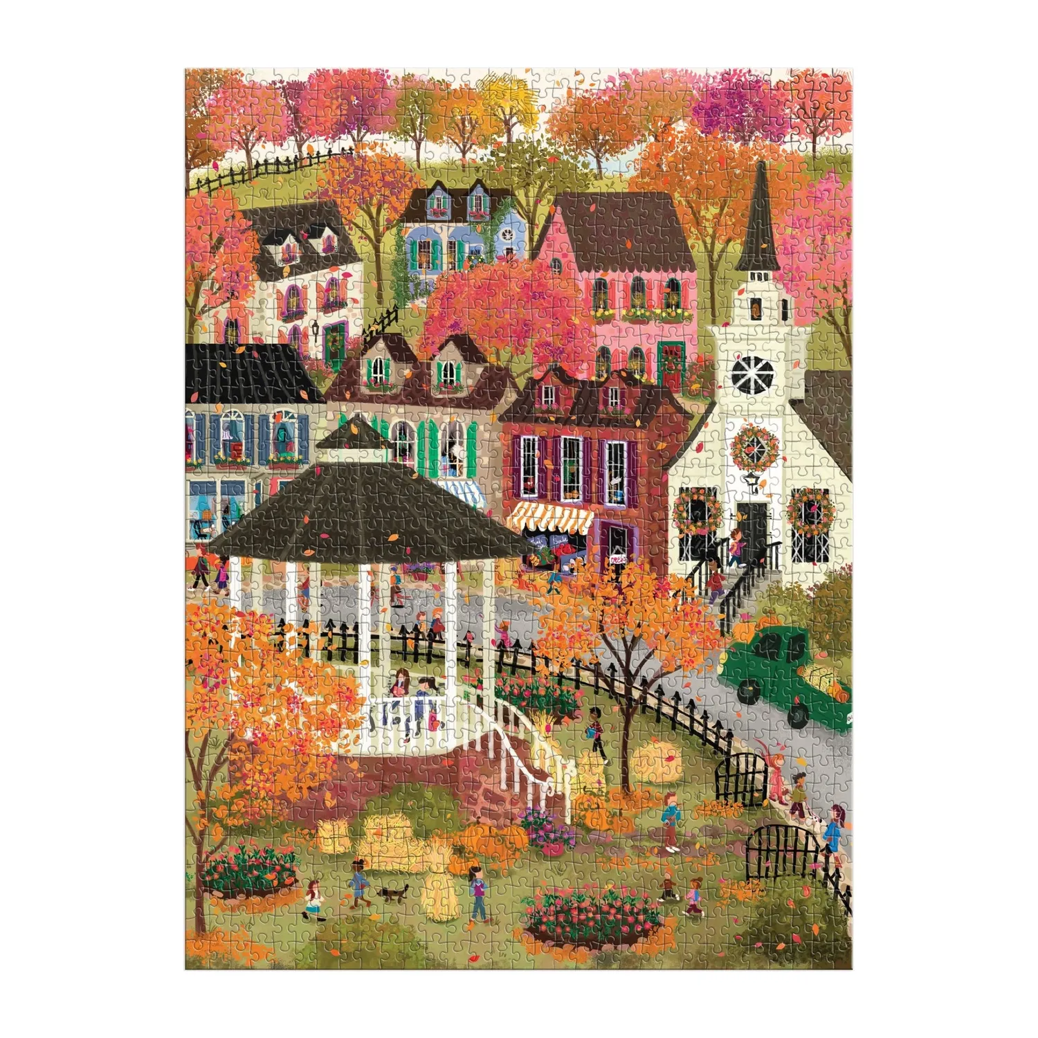 Good Puzzle Co. Joy Laforme Falls Hollow puslespil 1000 brikker efterår