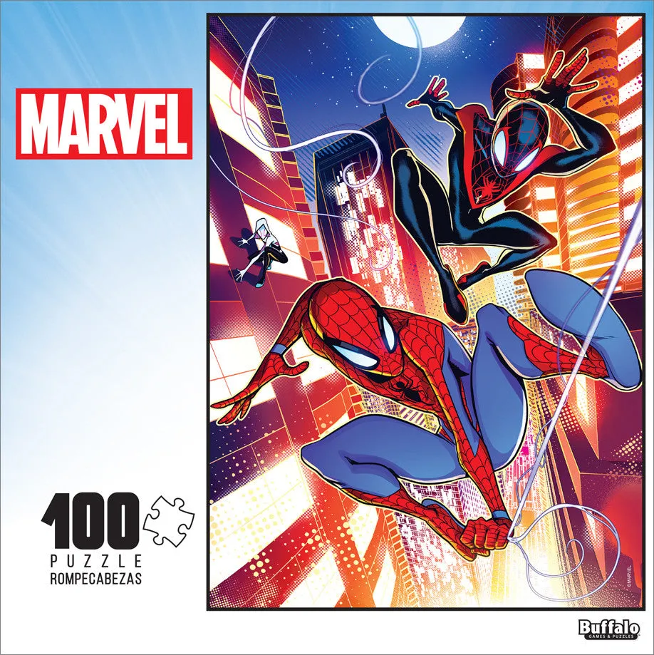 Buffalo Games Marvel Action Spider-Man #1 puslespil 100 brikker comic