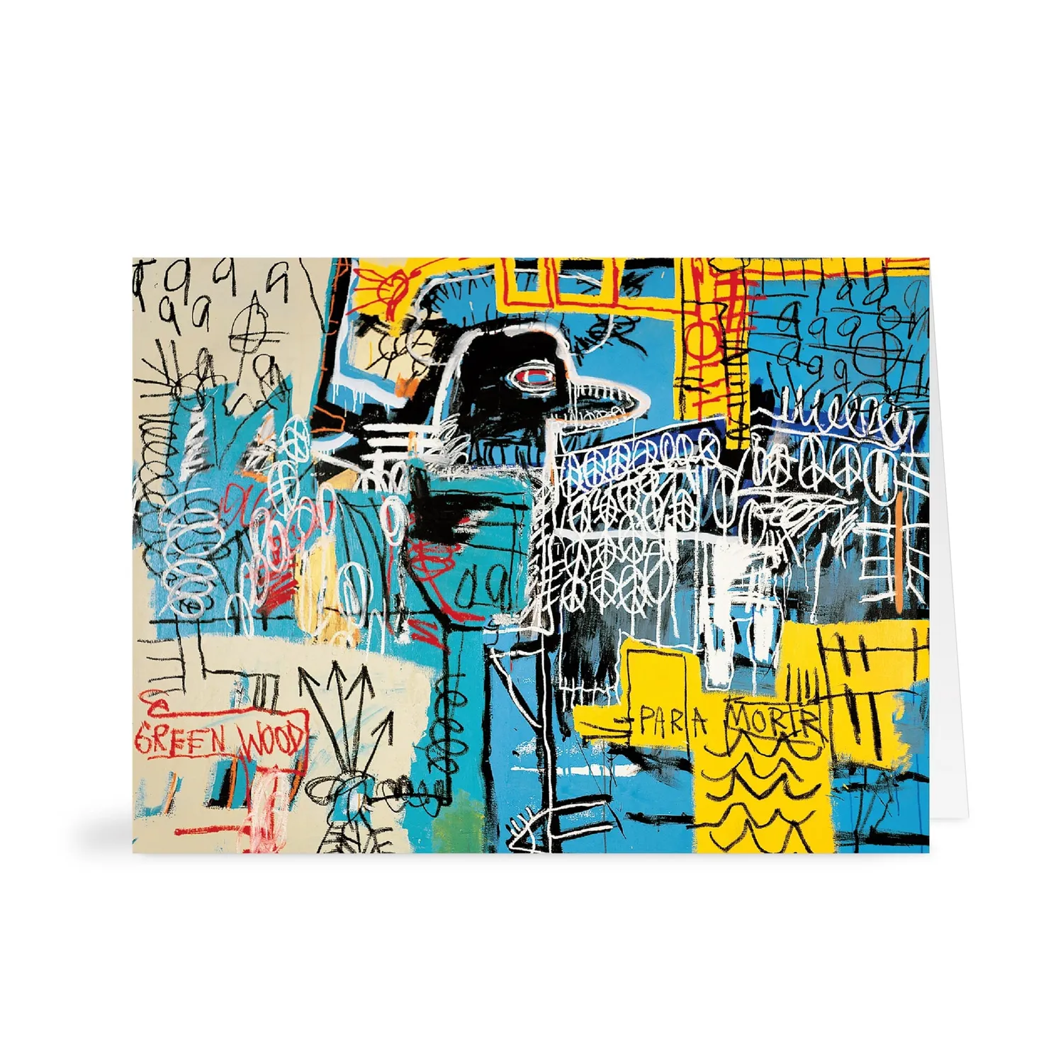 Good Puzzle Co. Basquiat lykønskningskort 16 stk