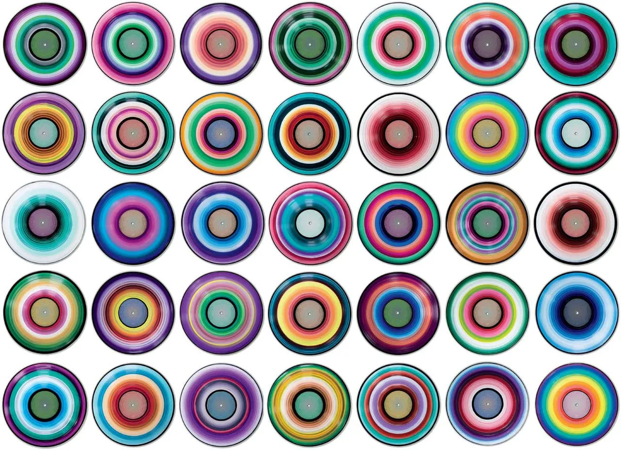 Buffalo Games Josie Lewis Vivid Vinyl puslespil 500 brikker farverig