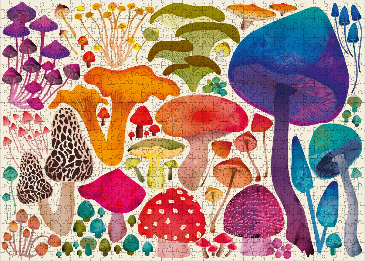Elena Essex Mushrooms puslespil 1000 brikker 70x50 svampe