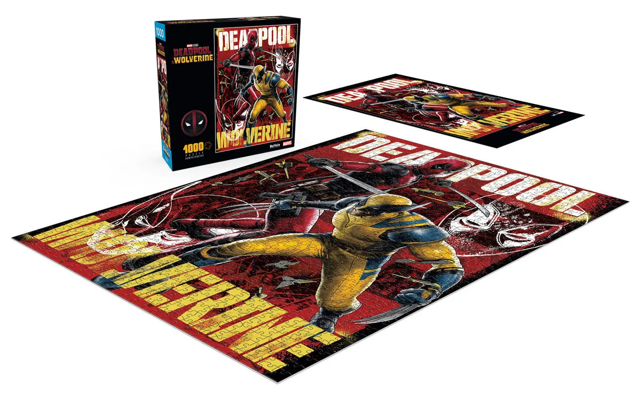 Buffalo Games Marvel Best Bubs puslespil 1000 brikker Deadpool