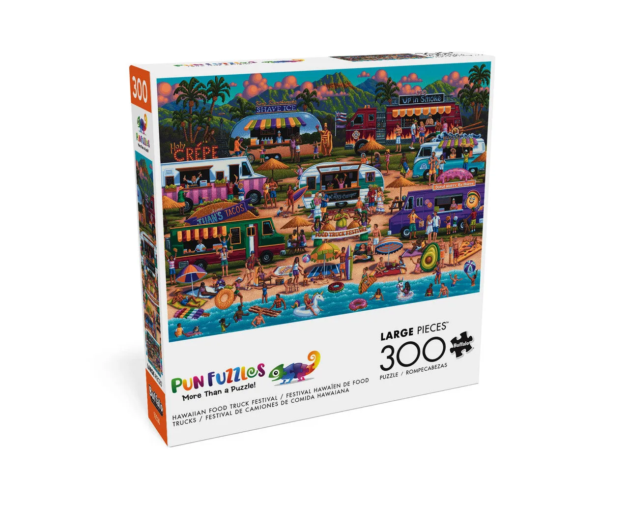 Buffalo Games Hawaiian Food Truck puslespil 300 store brikker
