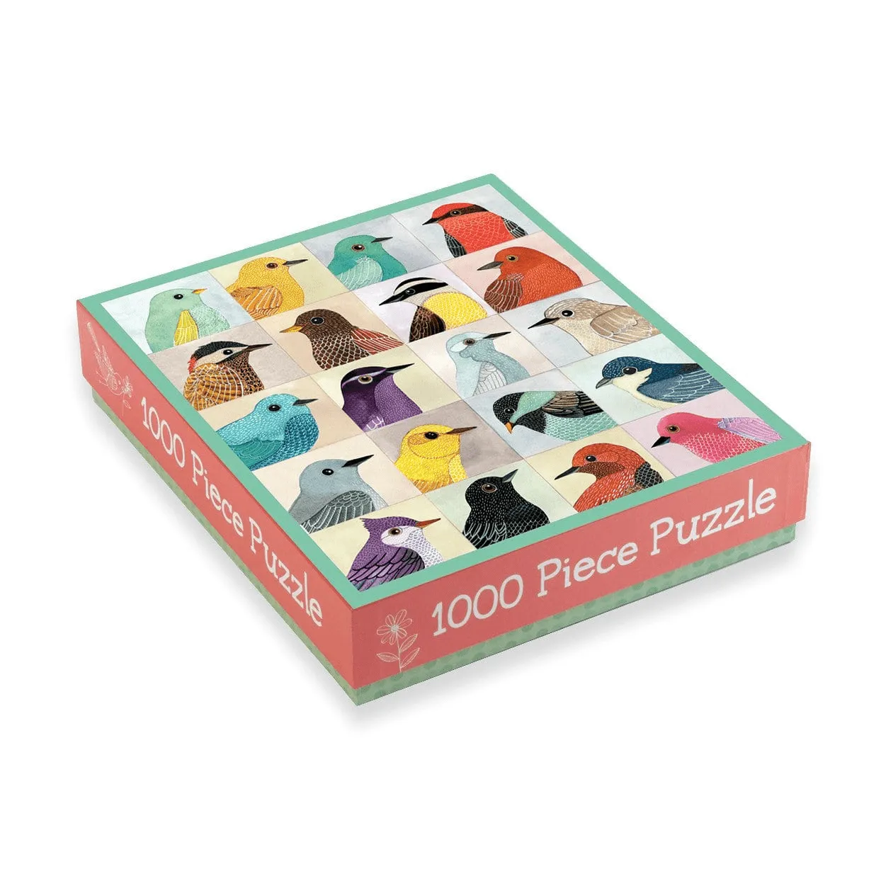 Galison Zlatkis Avian Friends puslespil 1000 brikker fugle