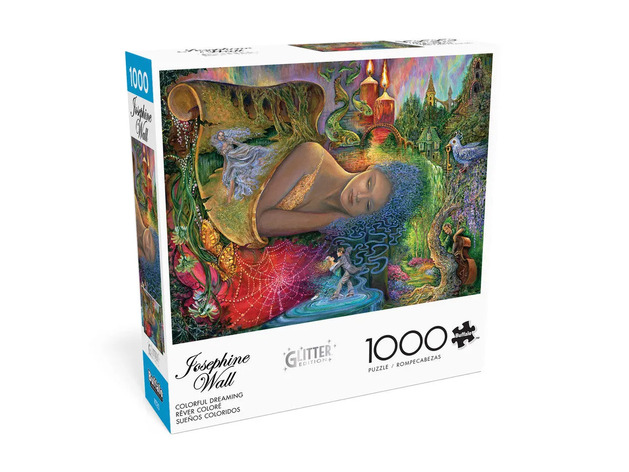 Buffalo Games Josephine Wall Colorful Dreaming puslespil 1000 brikker