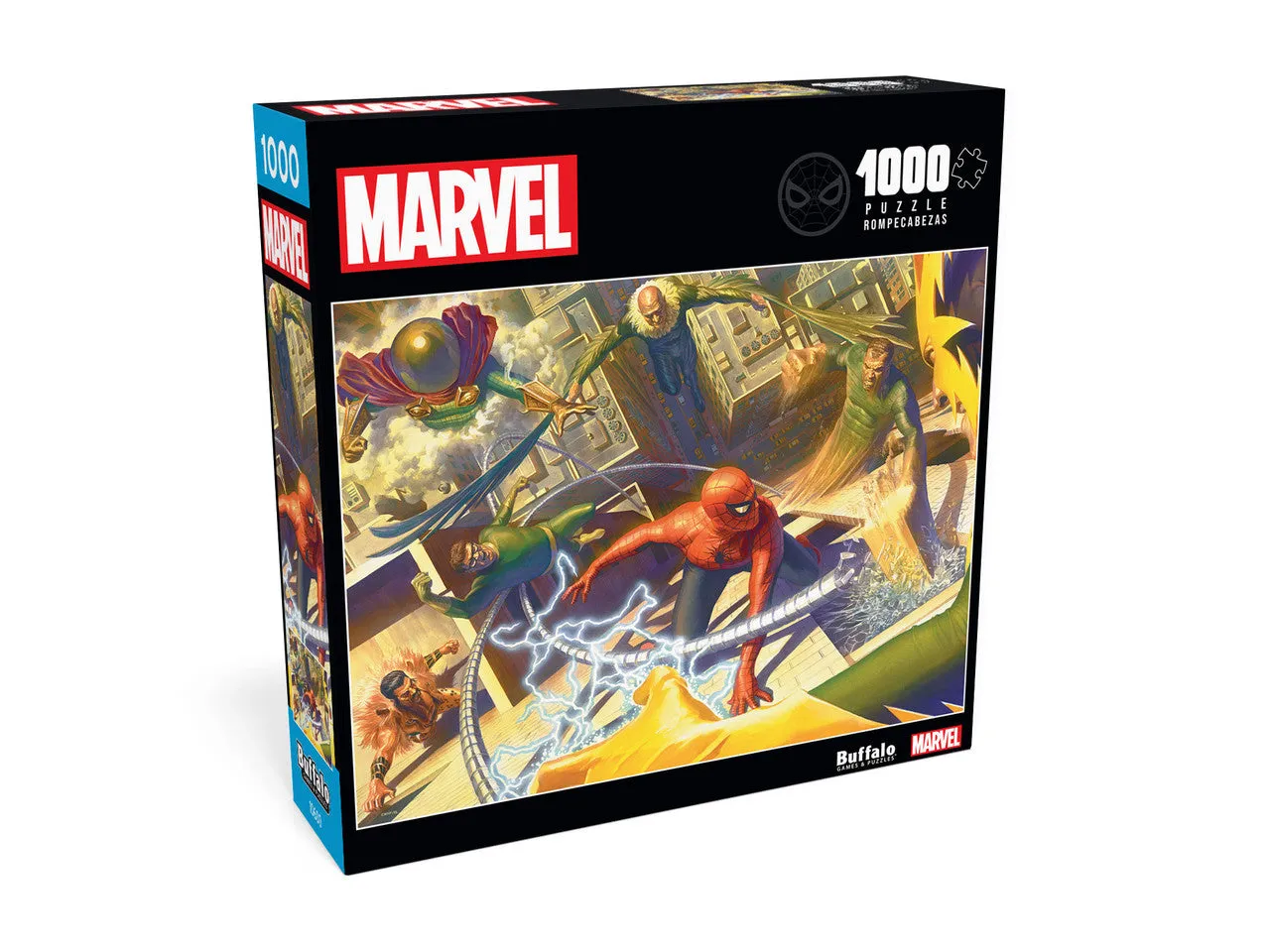 Buffalo Games Marvel Spider-man puslespil 1000 brikker Sinister Six