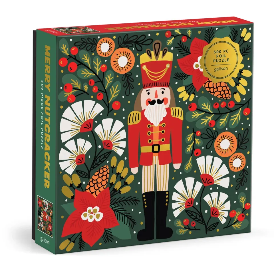 Sandra Hutter Merry Nutcracker puslespil 500 brikker folie