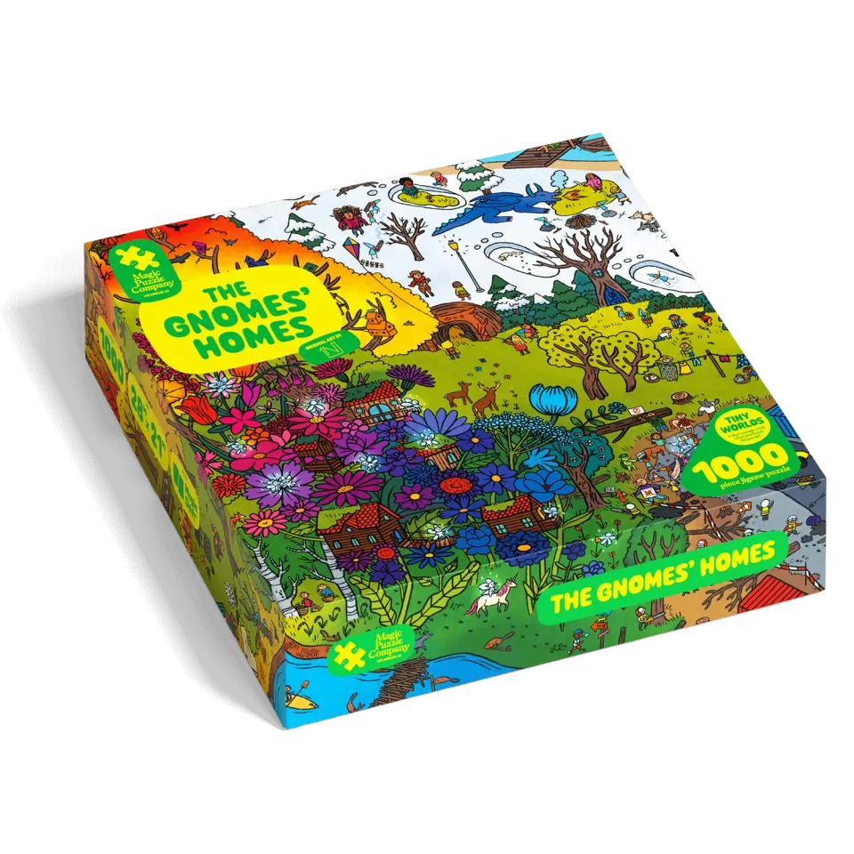 Magic Puzzle Company The Gnomes' Homes puslespil – magisk