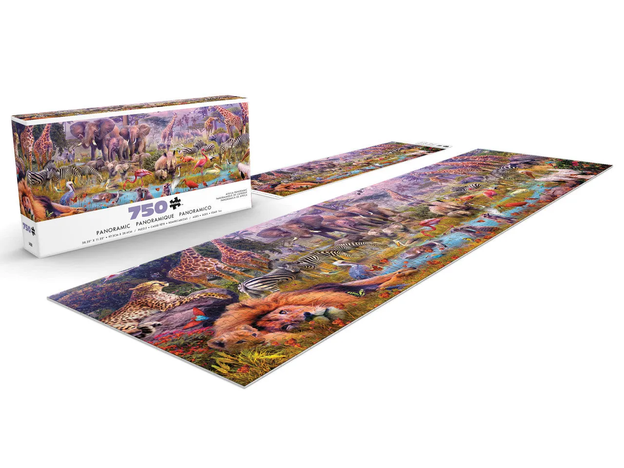 Buffalo Games Africa Panoramic puslespil 750 brikker panorama