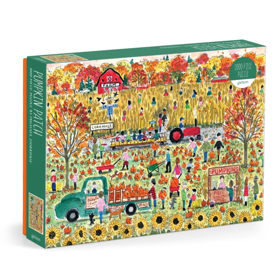 Good Puzzle Co. Pumpkin Patch puslespil 1000 brikker efterår