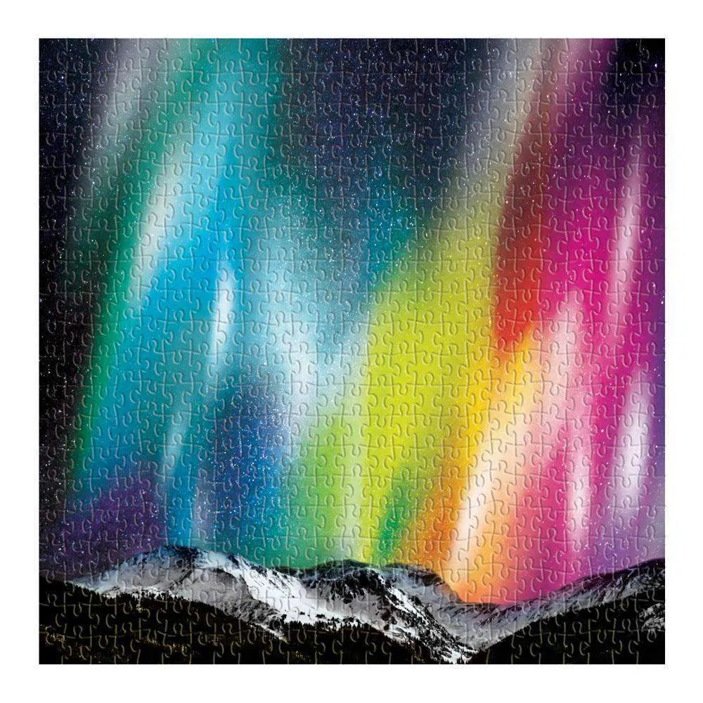 Galison Cosmos Cosmic Lights puslespil 500 brikker rummet