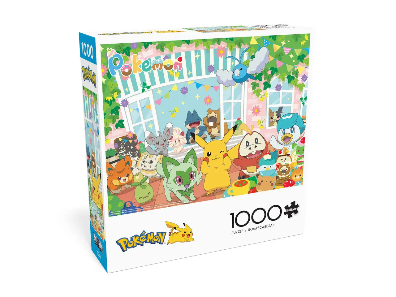 Buffalo Games Pokemon Happy Cafe puslespil 1000 brikker