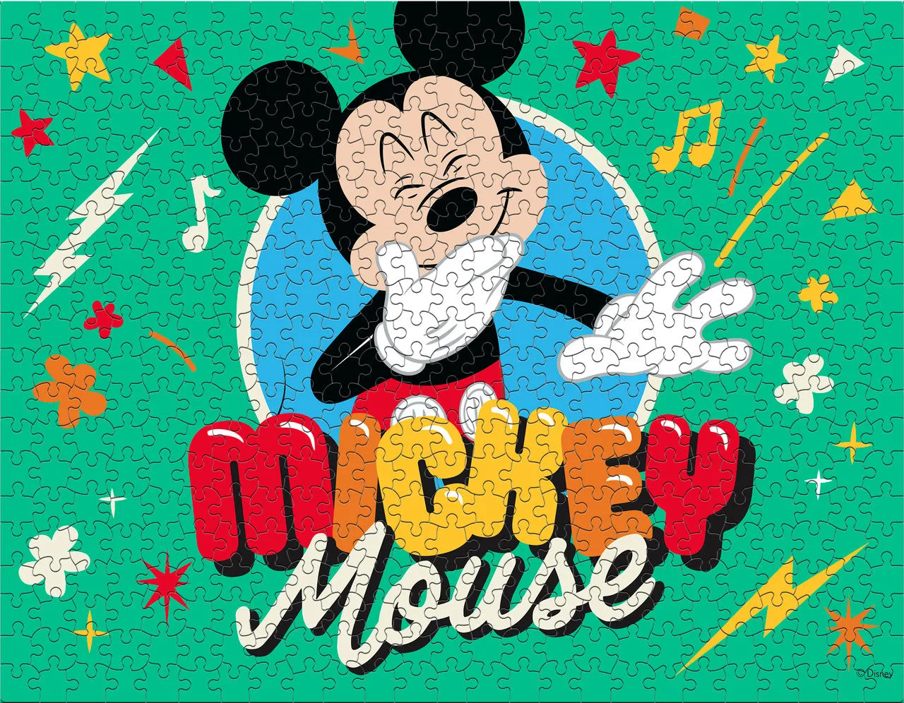 Buffalo Games Disney Mickey Mouse puslespil 4-pak 48-100 brikker børn