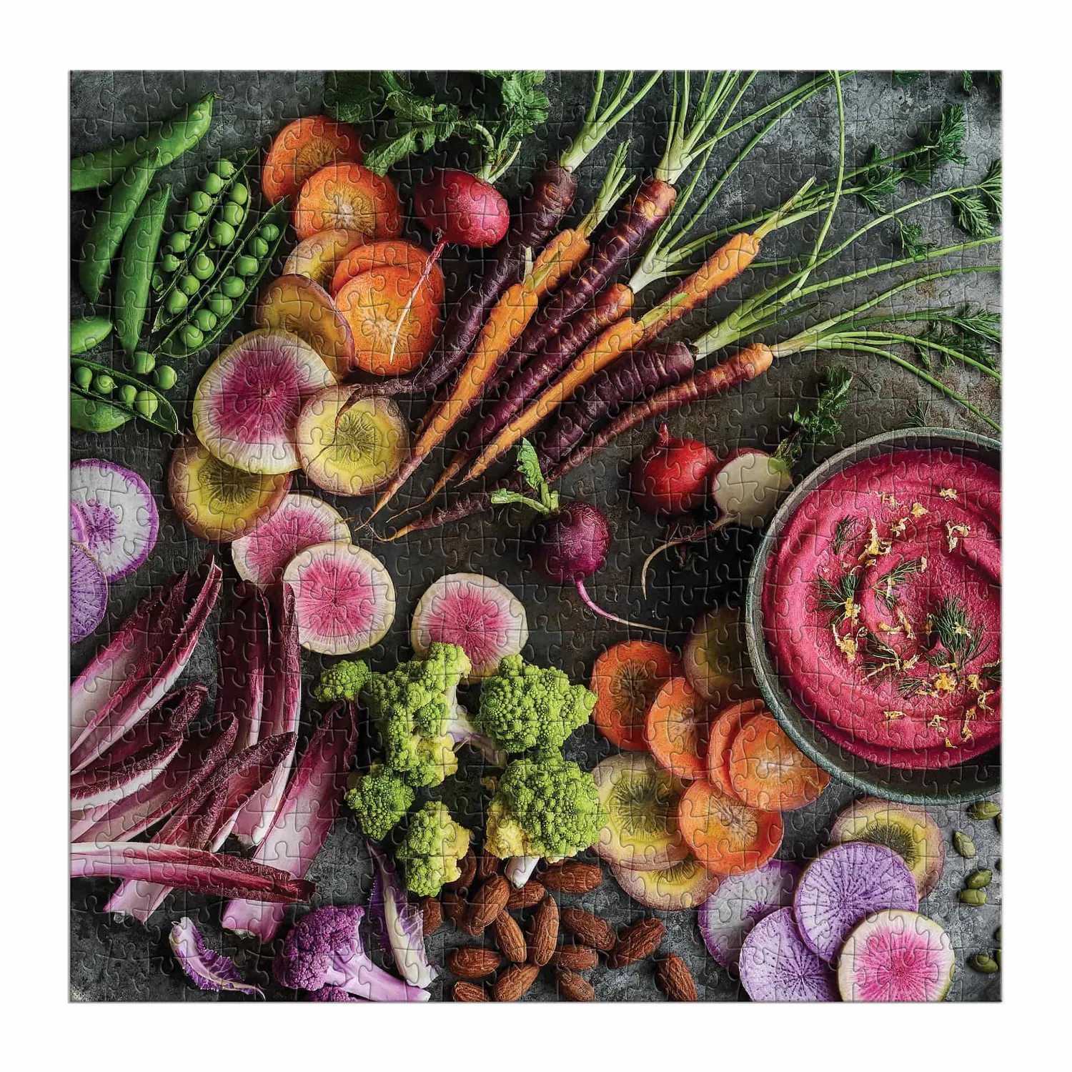 Galison The Garden Board puslespil 500 brikker grønt