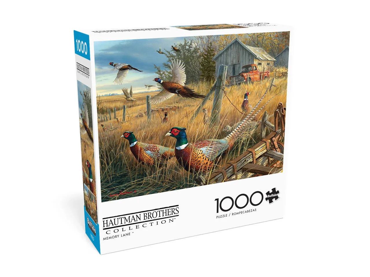 Buffalo Games Hautman Memory Lane puslespil 1000 brikker natur