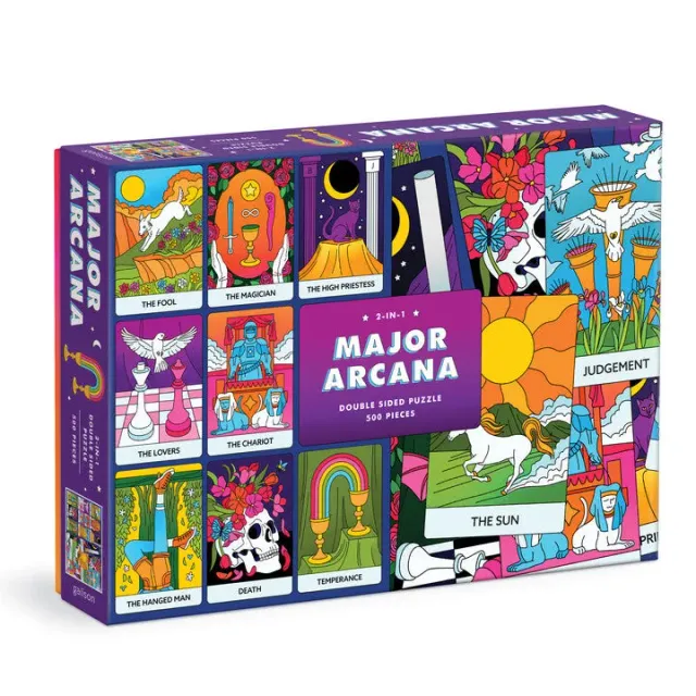 Good Puzzle Co. Major Arcana puslespil 500 brikker dobbeltsidet