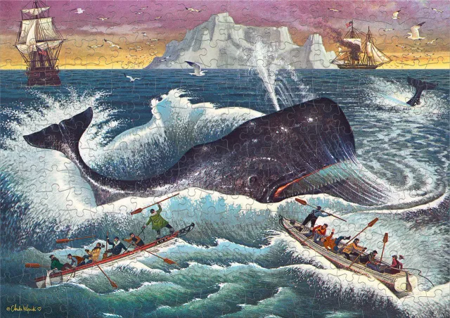 Buffalo Games Wysocki The Whale's Victory puslespil 300 store brikker