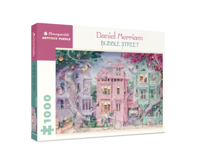 Pomegranate Merriam Bubble Street puslespil 1000 brikker