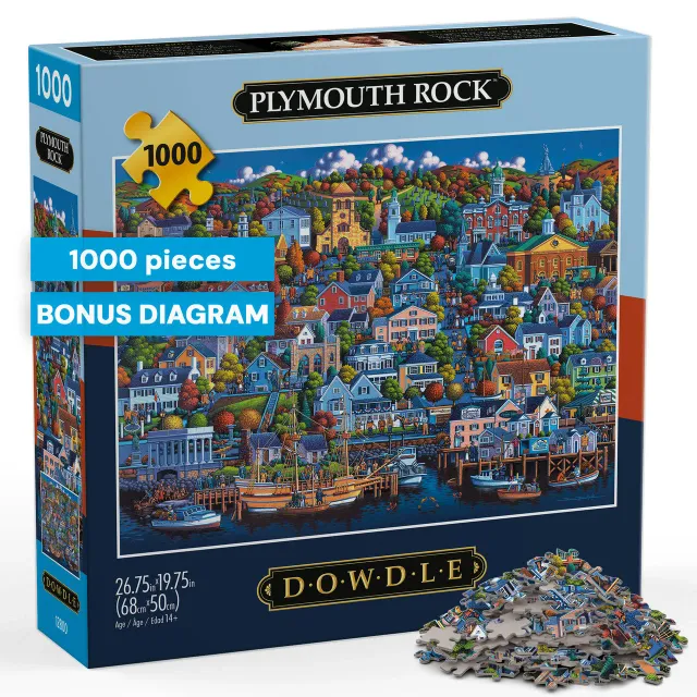 Buffalo Games Eric Dowdle Plymouth Rock puslespil 1000 brikker