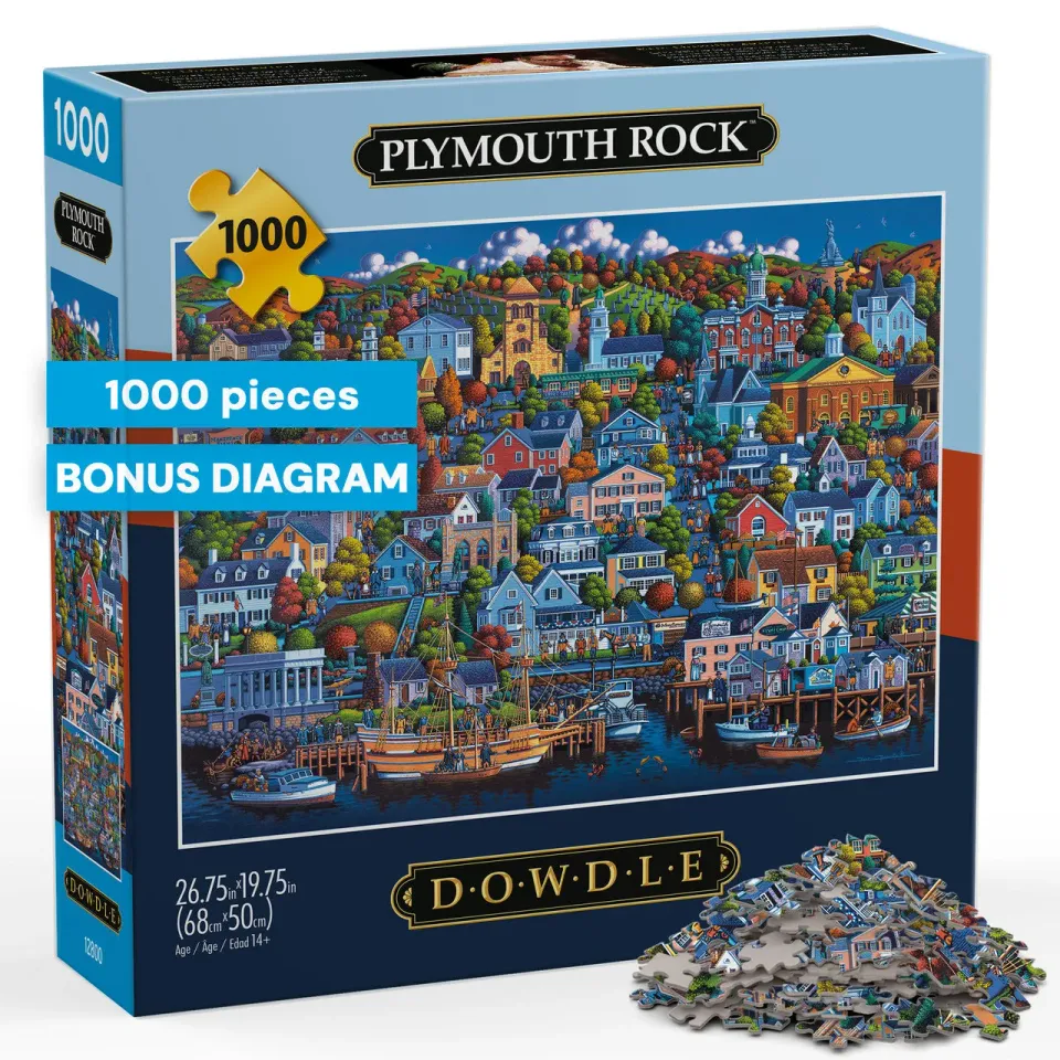 Buffalo Games Eric Dowdle Plymouth Rock puslespil 1000 brikker