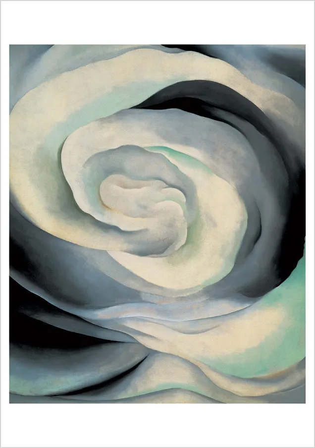 Pomegranate Georgia O'Keeffe Abstract Flowers kortæske 20 kort blomster