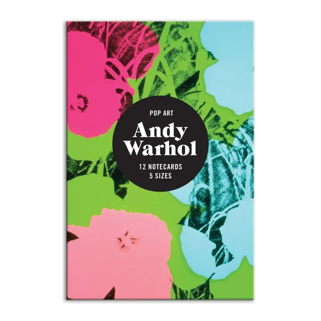 Galison Andy Warhol Pop Art kort sæt 12 stk konvolutter