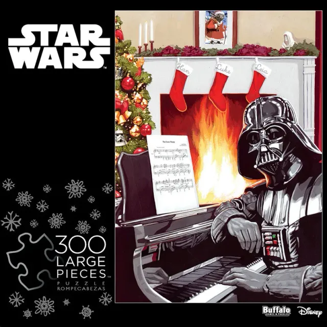 Buffalo Games Star Wars A Very Vader Christmas puslespil 300 brikker large