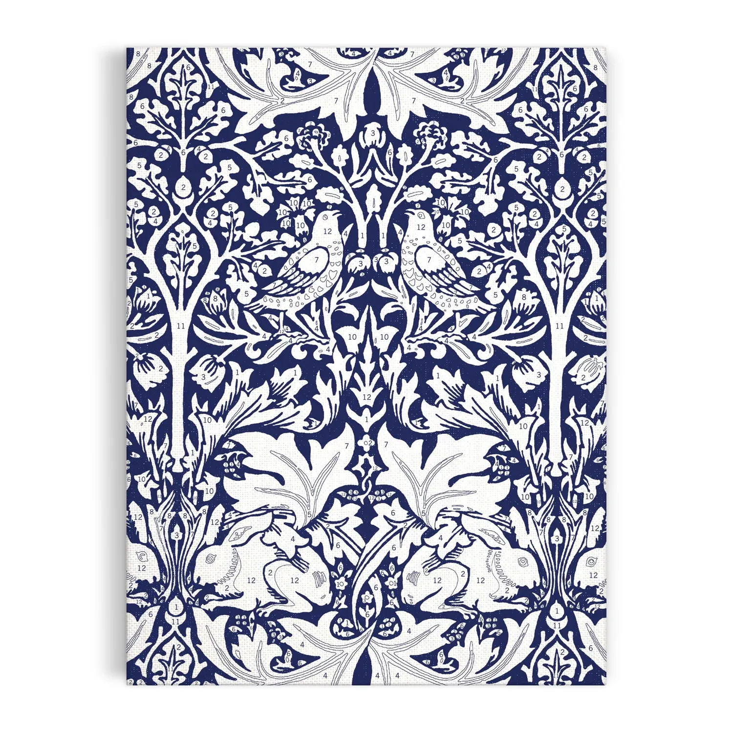Good Puzzle Co. Brother Rabbit mal efter tal sæt 23x30 cm