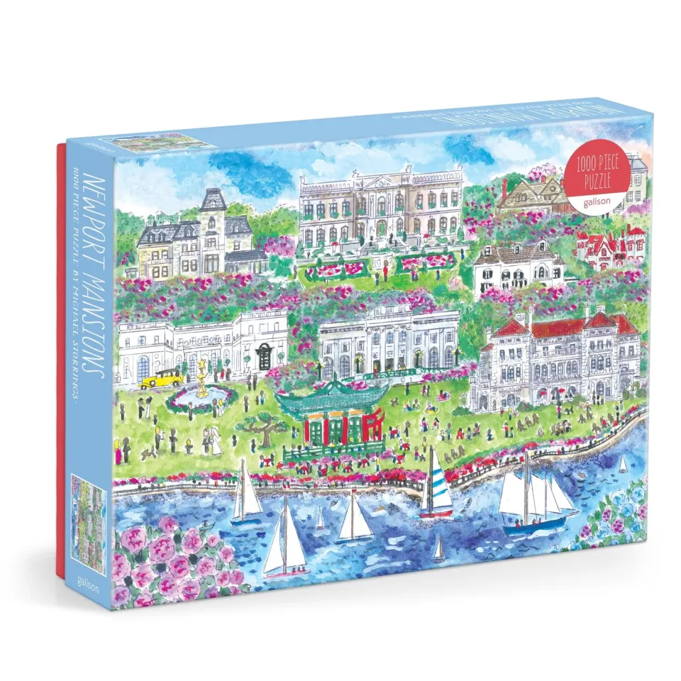 Galison Michael Storrings Newport Mansions puslespil 1000 brikker