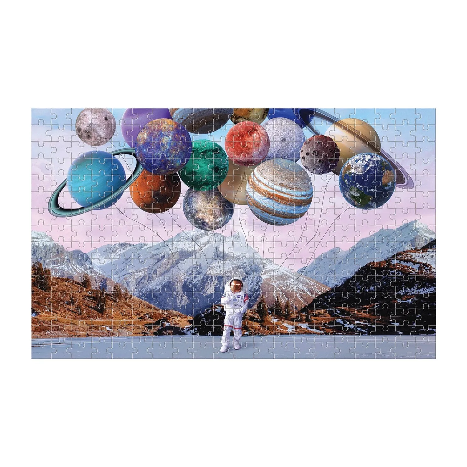 Galison Space Bound Karen Cantu 300 puslespil lenticular