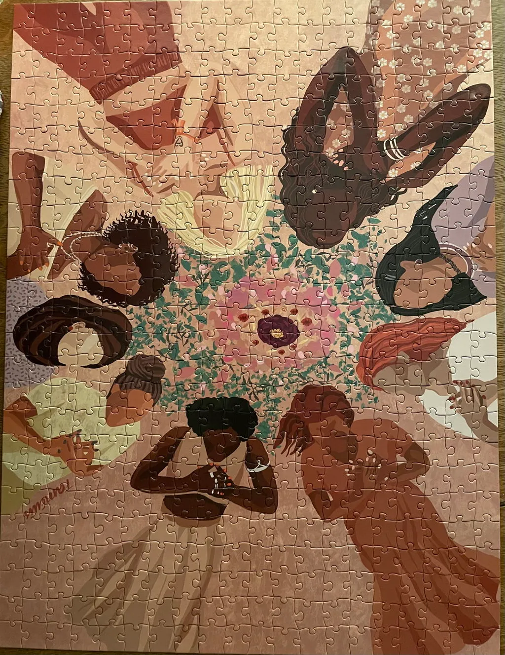 Good Puzzle Co. Anne Bentley Pajama Mamas puslespil 1000 brikker