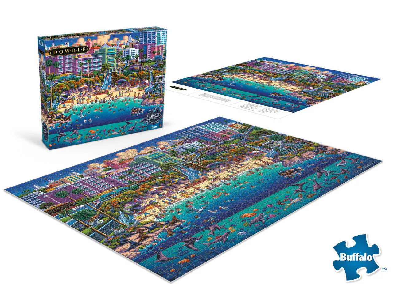 Sapphire Select Eric Dowdle La Jolla Cove puslespil 1000 brikker