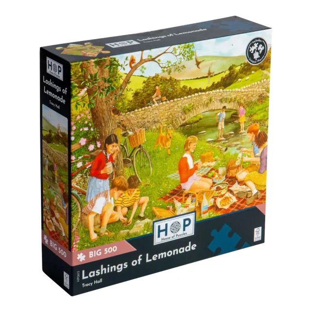 House of Puzzles BIG Lashings of Lemonade puslespil 500 brikker XL