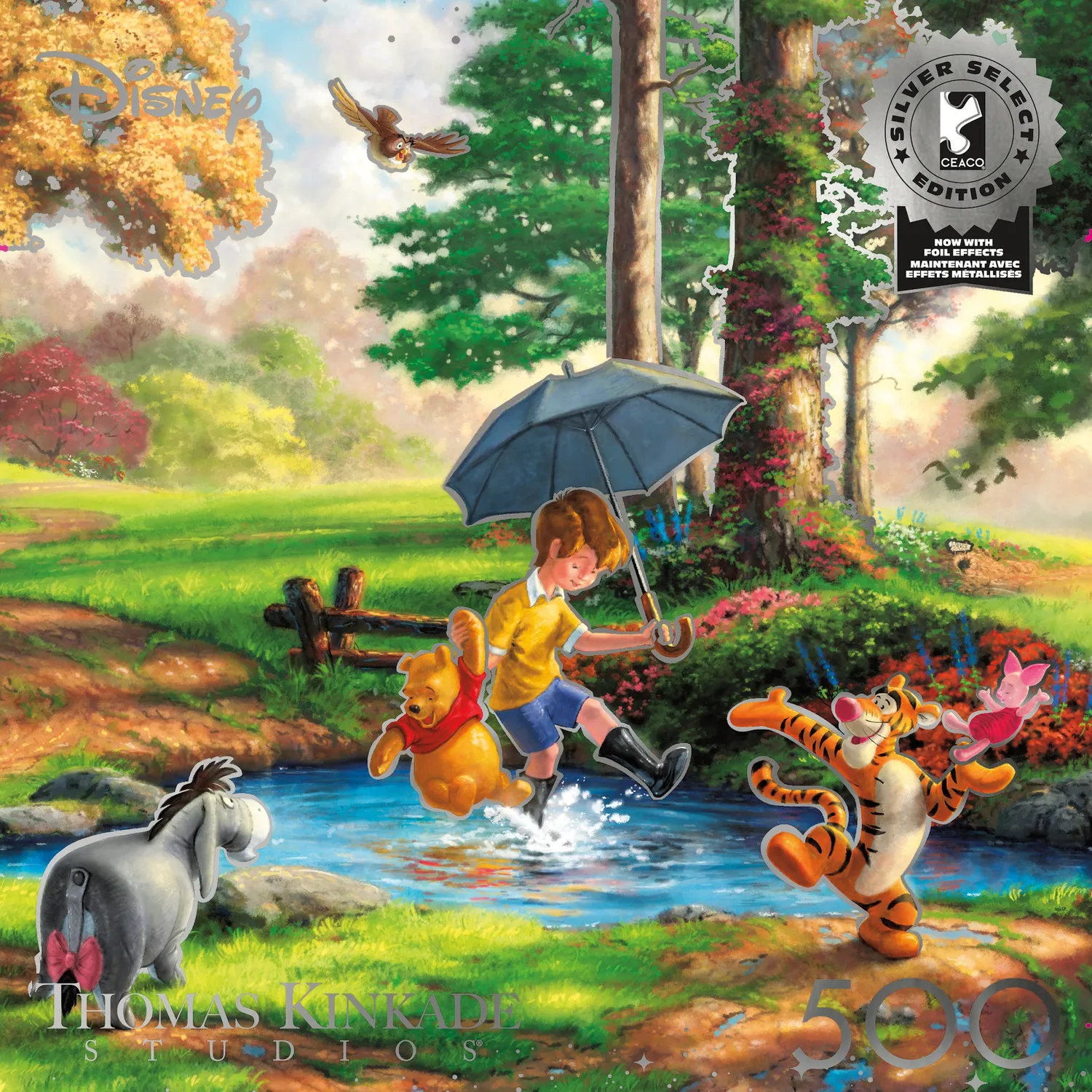 Buffalo Games Silver Select Winnie the Pooh puslespil 500