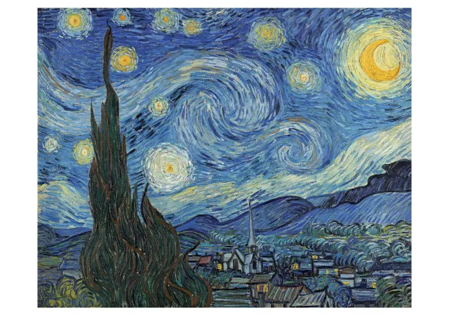 Pomegranate Vincent van Gogh The Starry Night fødselsdagskort