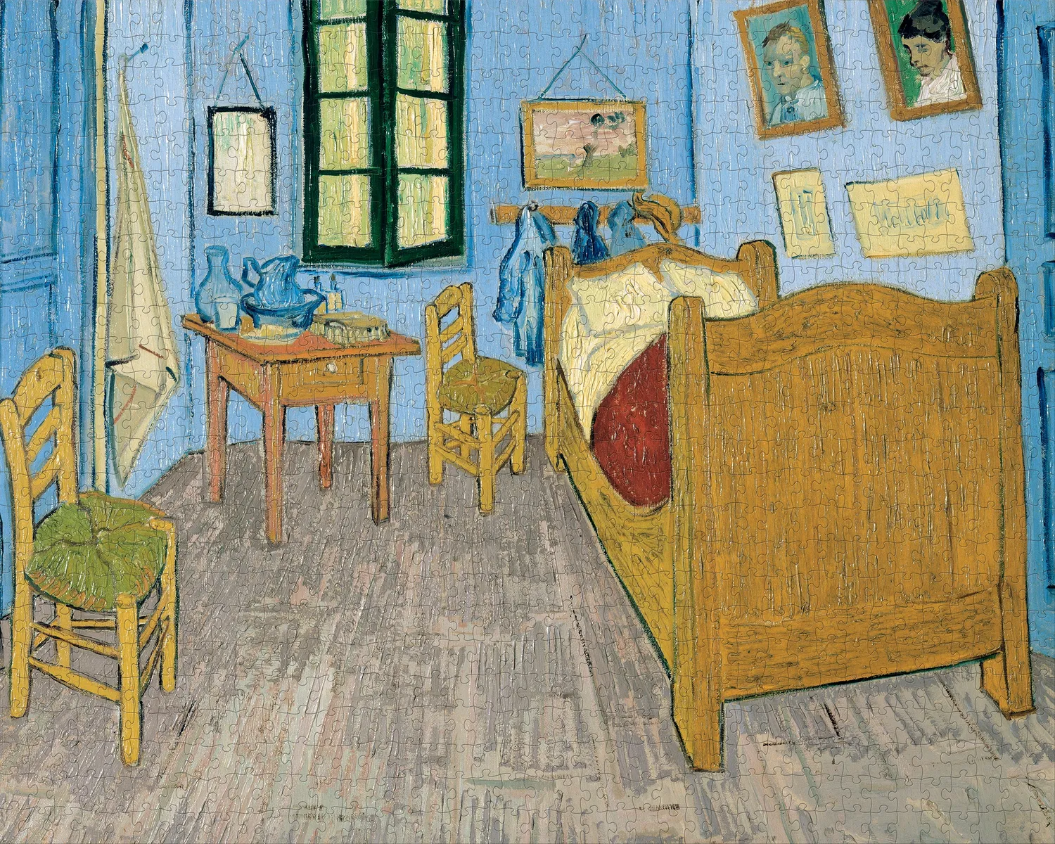 Pomegranate Van Gogh Bedroom Arles puslespil 1000 brikker rum