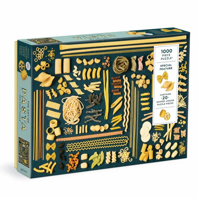 Good Puzzle Co. Art of Pasta puslespil 1000 brikker formede
