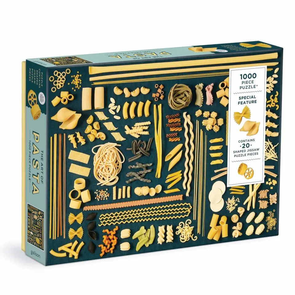 Good Puzzle Co. Art of Pasta puslespil 1000 brikker formede